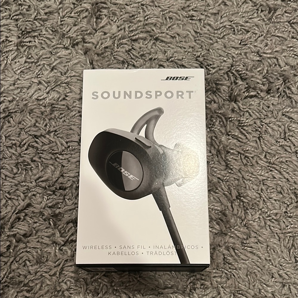 Bose Black Earbud Headphones Wireless Design